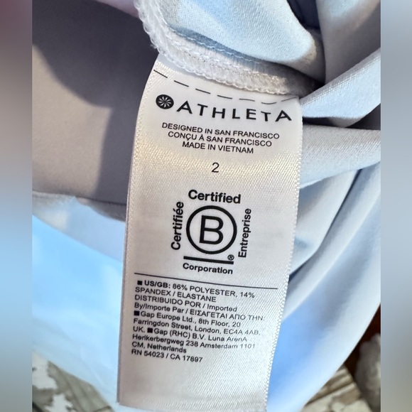 Athleta Endless High Rise Pant Size 2 Light Grey - Picture 11 of 11